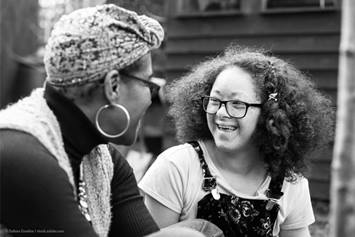 girl with down syndrome