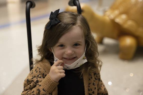 Stella smiling
